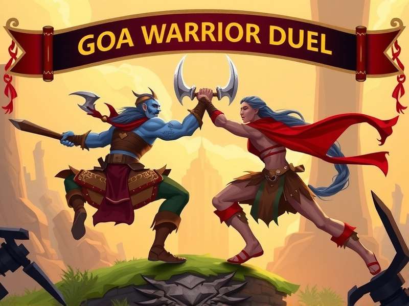 Goa Warrior Duel Combat Scene